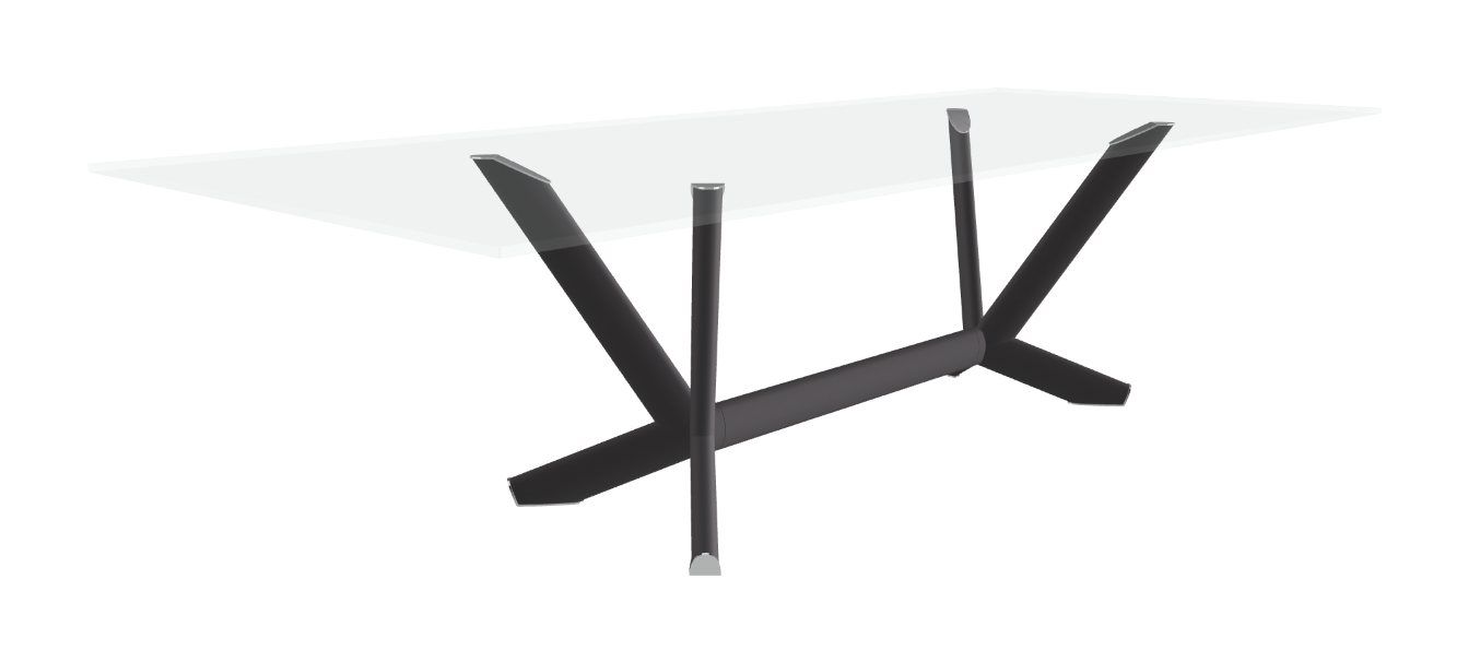 Cattelan Italia Planer Glass Dining Table