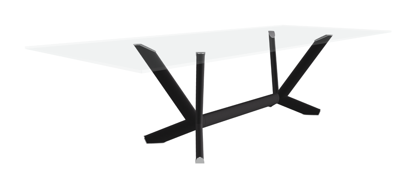 Cattelan Italia Planer Glass Dining Table