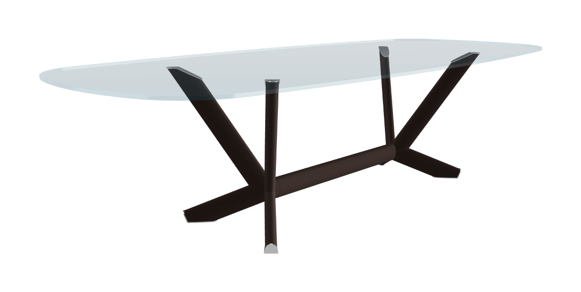 Cattelan Italia Planer Glass Dining Table