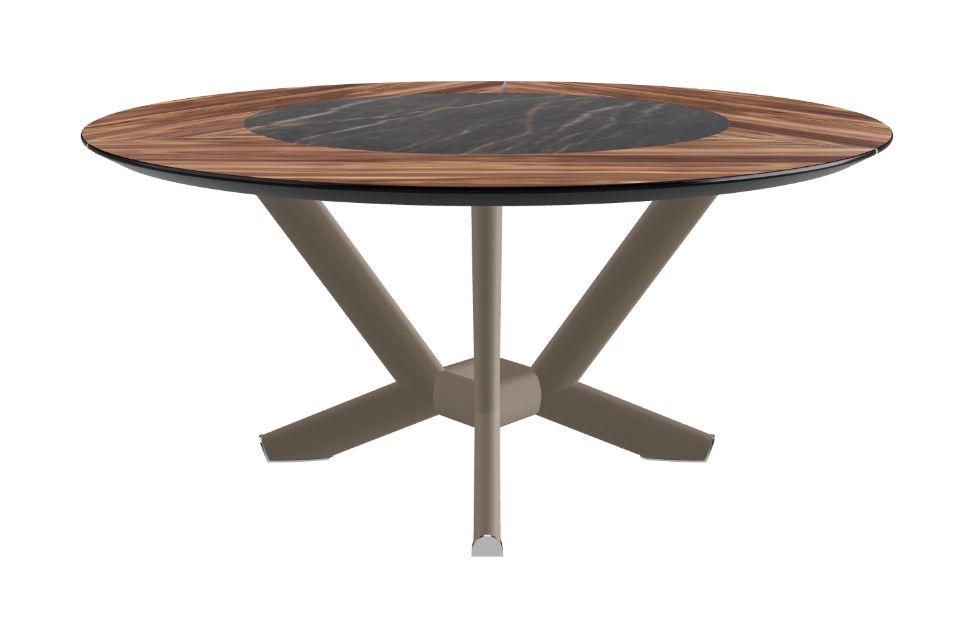 Cattelan Italia Planer Ker-Wood Round Dining Table 160
