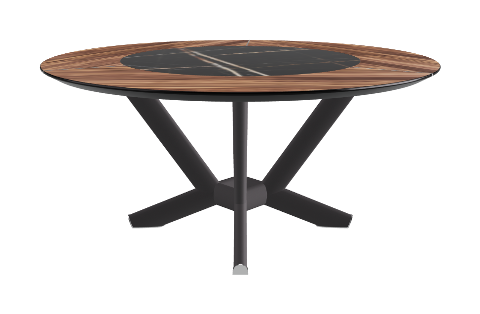 Cattelan Italia Planer Ker-Wood Round Dining Table 160