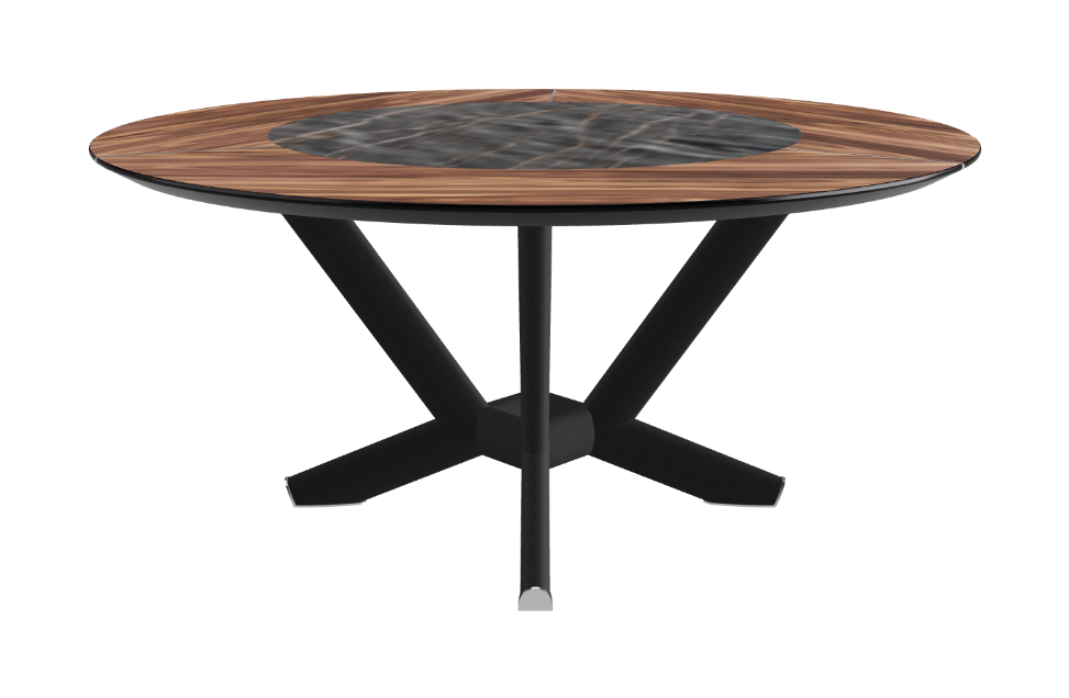 Cattelan Italia Planer Ker-Wood Round Dining Table 160