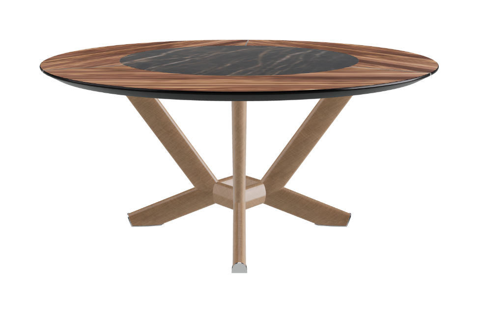 Cattelan Italia Planer Ker-Wood Round Dining Table 160