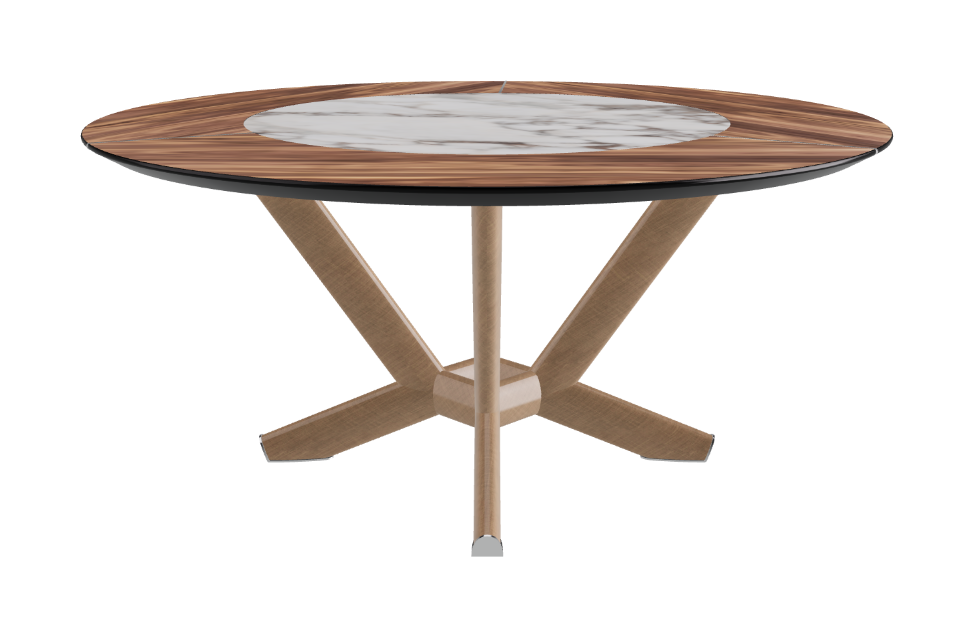 Cattelan Italia Planer Ker-Wood Round Dining Table 160