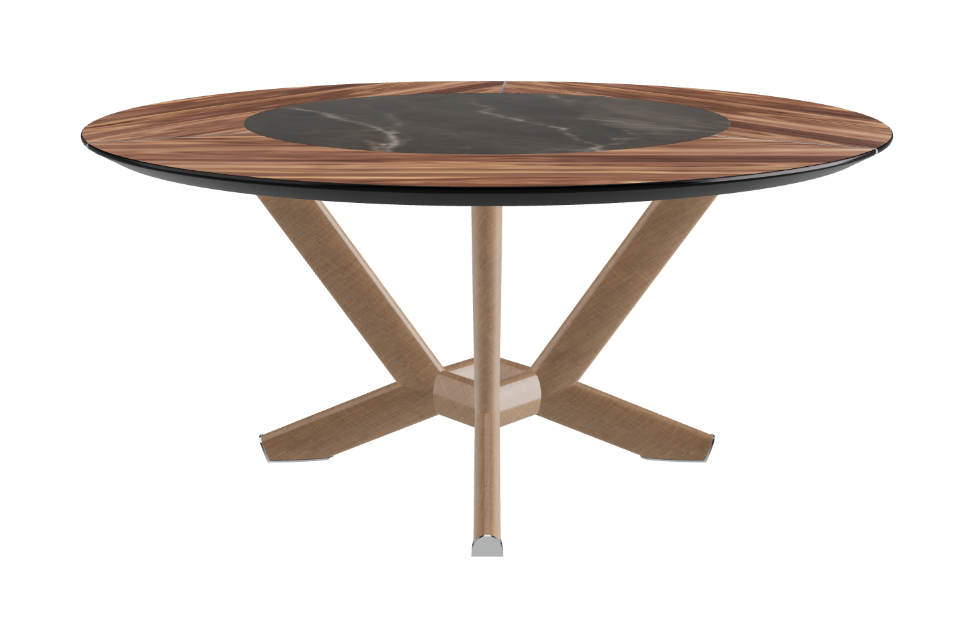 Cattelan Italia Planer Ker-Wood Round Dining Table 160