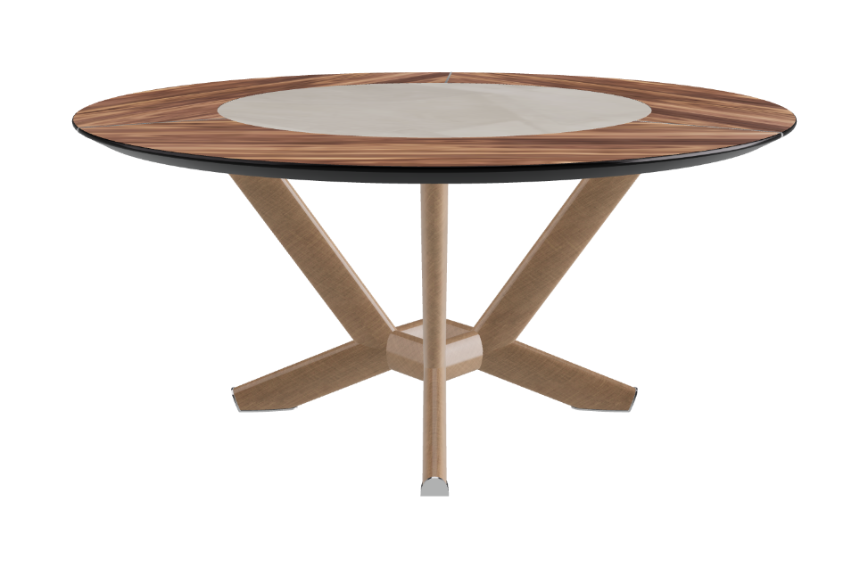 Cattelan Italia Planer Ker-Wood Round Dining Table 160