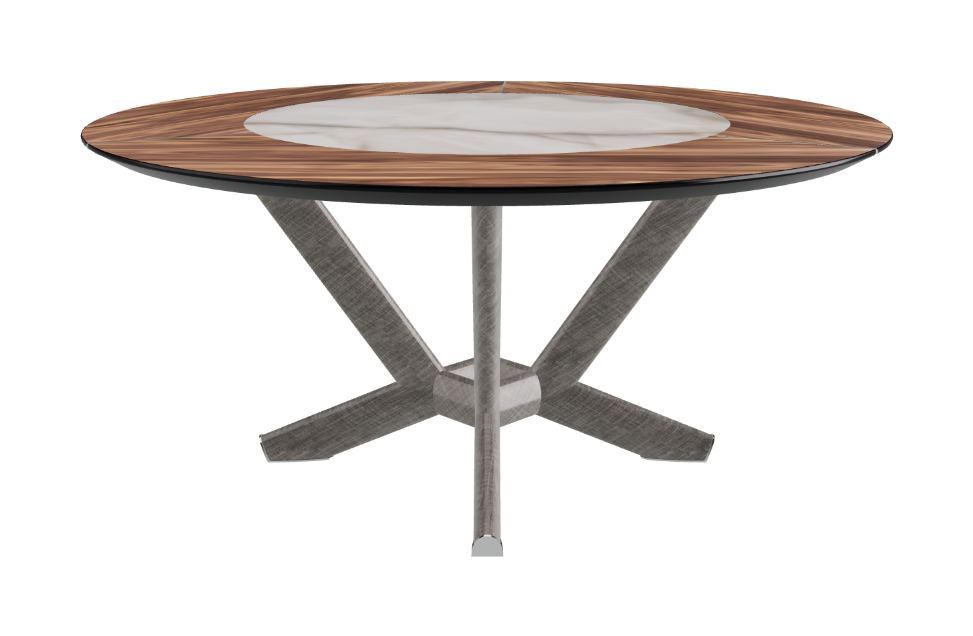 Cattelan Italia Planer Ker-Wood Round Dining Table 160