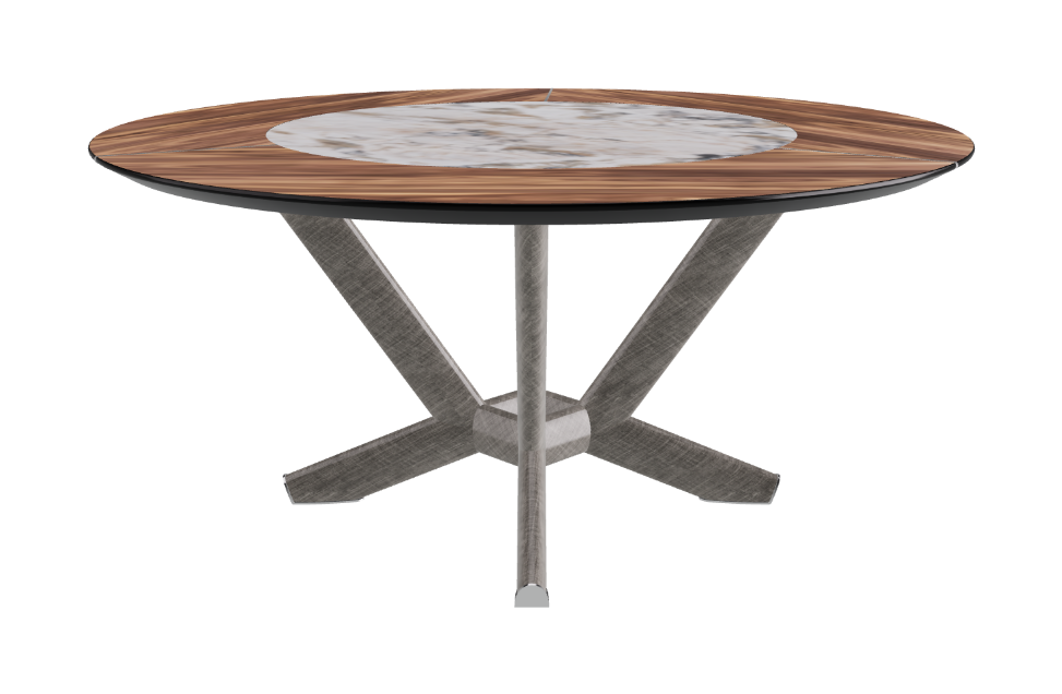 Cattelan Italia Planer Ker-Wood Round Dining Table 160