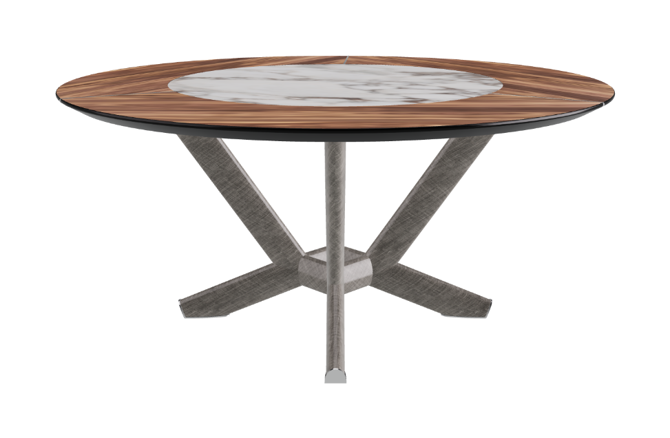 Cattelan Italia Planer Ker-Wood Round Dining Table 160