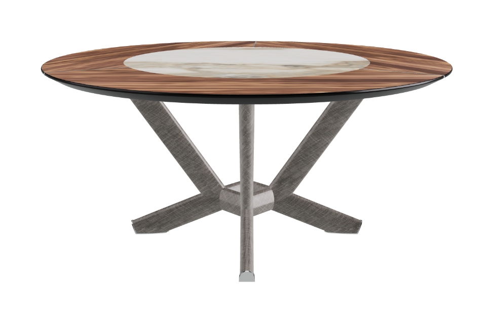 Cattelan Italia Planer Ker-Wood Round Dining Table 160