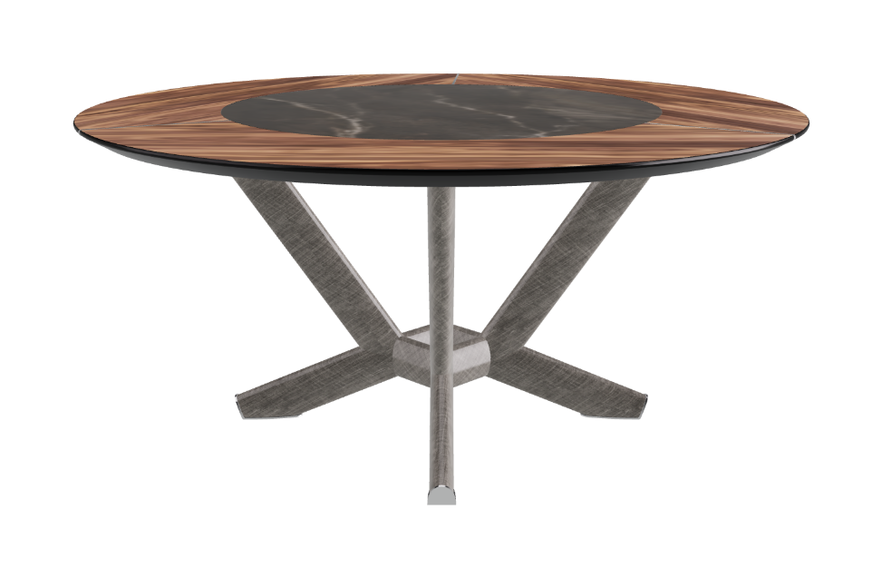 Cattelan Italia Planer Ker-Wood Round Dining Table 160