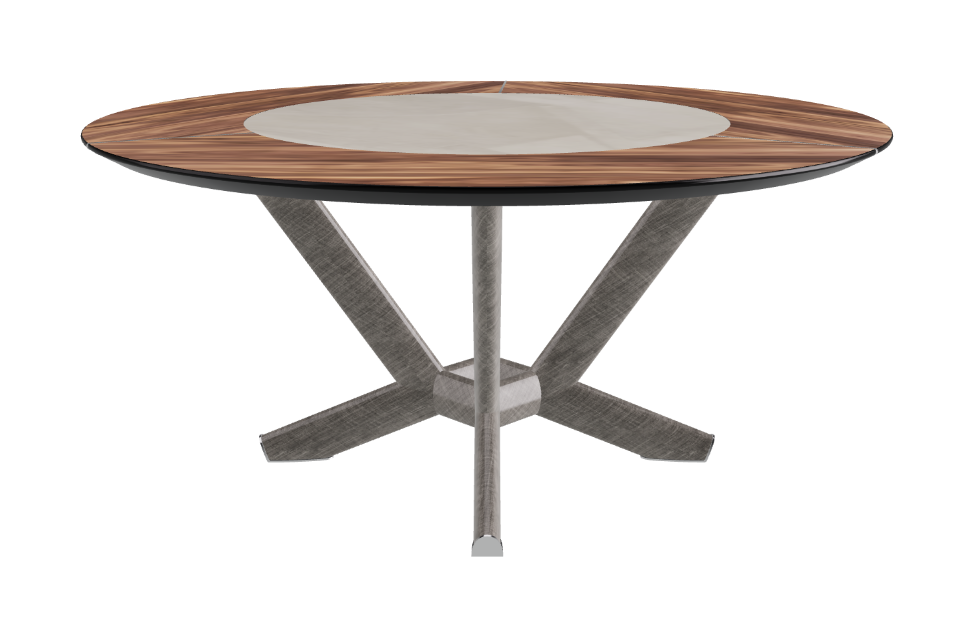 Cattelan Italia Planer Ker-Wood Round Dining Table 160