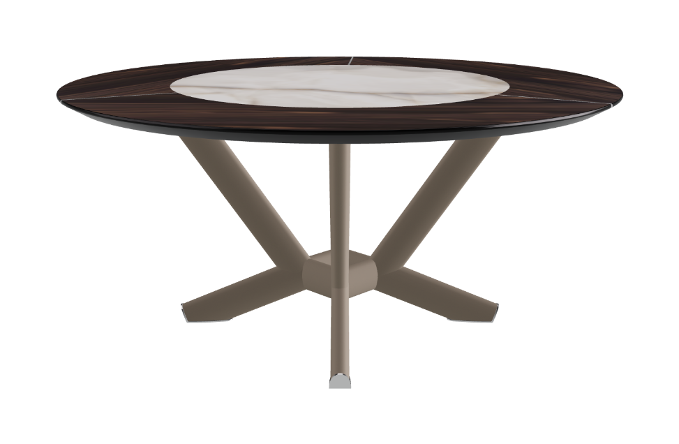 Cattelan Italia Planer Ker-Wood Round Dining Table 160