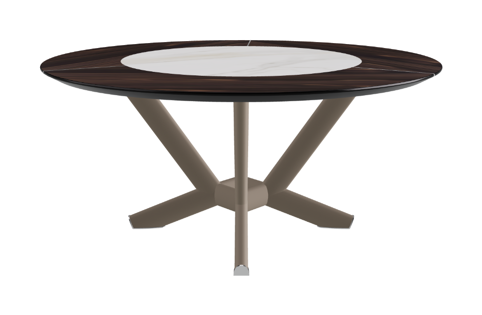 Cattelan Italia Planer Ker-Wood Round Dining Table 160
