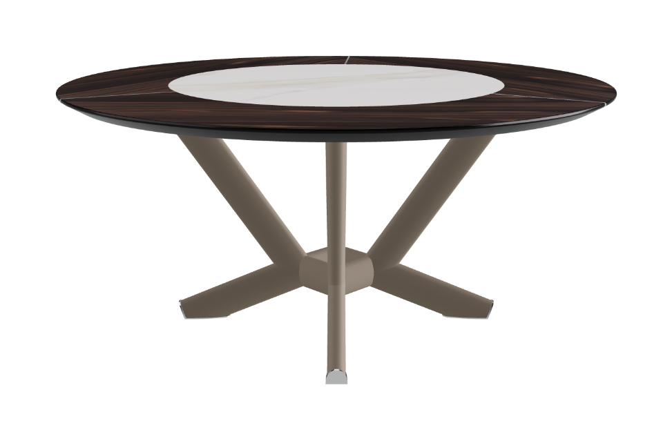 Cattelan Italia Planer Ker-Wood Round Dining Table 160