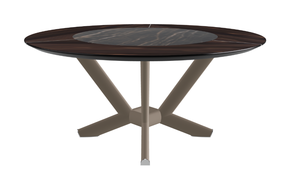 Cattelan Italia Planer Ker-Wood Round Dining Table 160