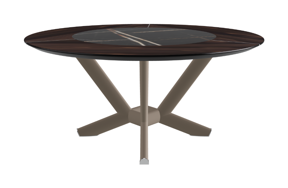 Cattelan Italia Planer Ker-Wood Round Dining Table 160
