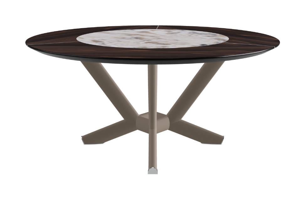 Cattelan Italia Planer Ker-Wood Round Dining Table 160