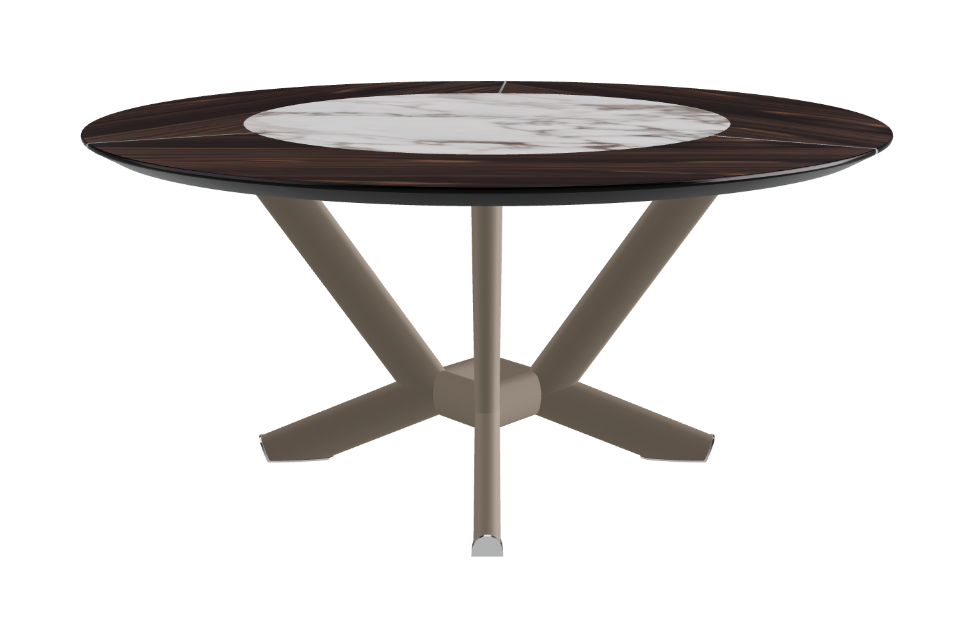 Cattelan Italia Planer Ker-Wood Round Dining Table 160