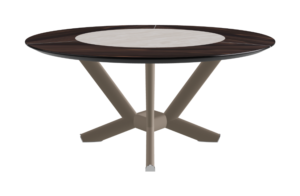 Cattelan Italia Planer Ker-Wood Round Dining Table 160