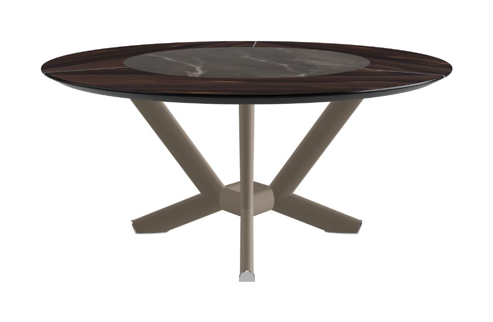 Cattelan Italia Planer Ker-Wood Round Dining Table 160