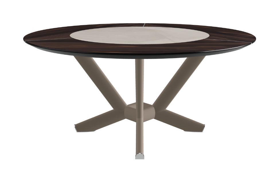 Cattelan Italia Planer Ker-Wood Round Dining Table 160