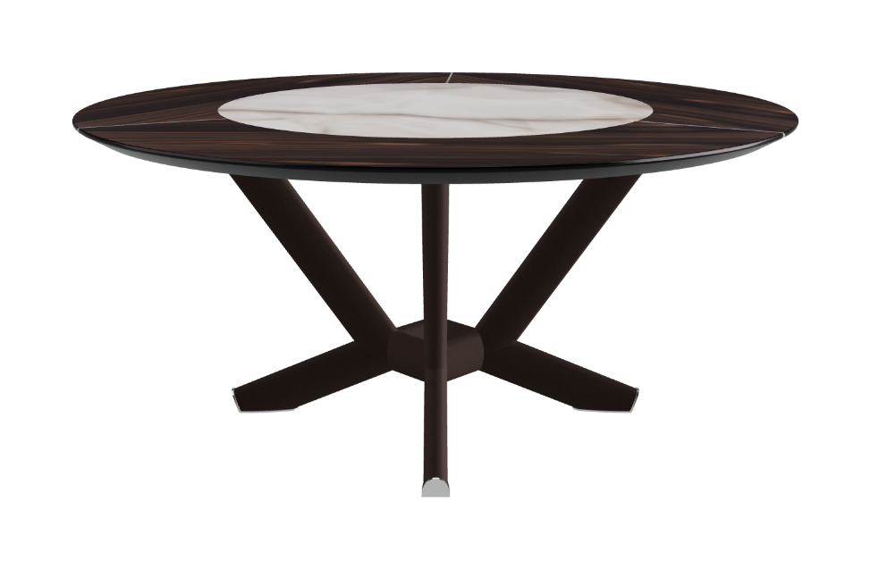 Cattelan Italia Planer Ker-Wood Round Dining Table 160