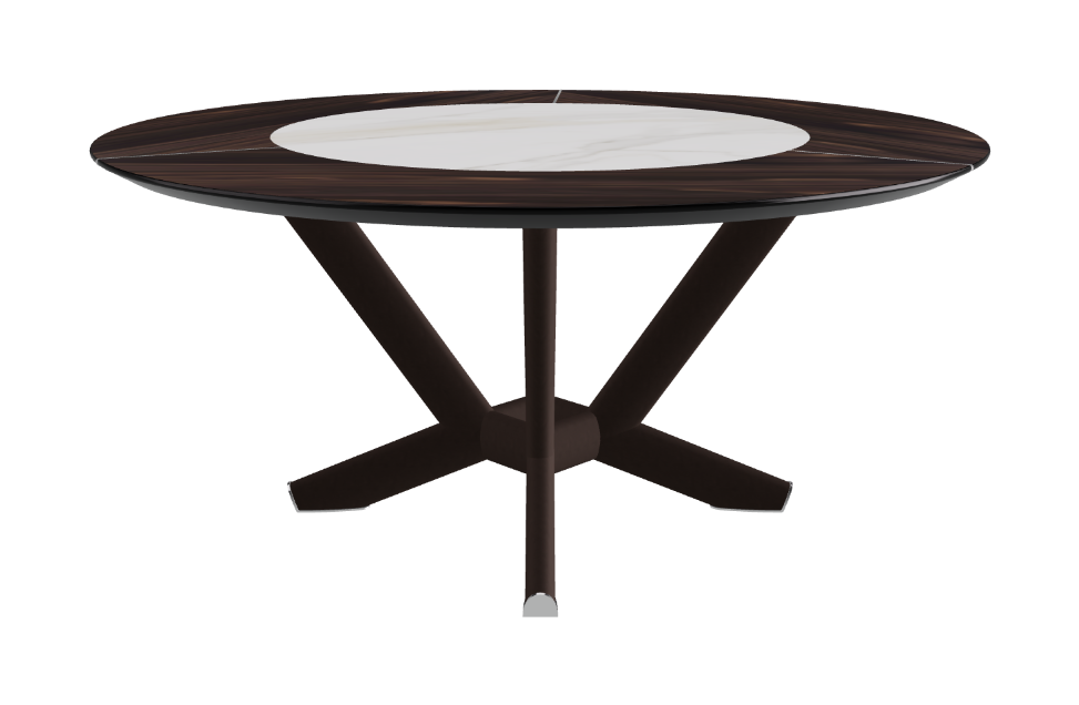 Cattelan Italia Planer Ker-Wood Round Dining Table 160