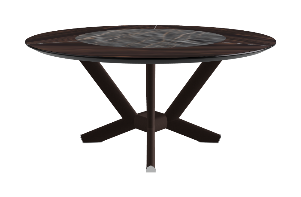 Cattelan Italia Planer Ker-Wood Round Dining Table 160