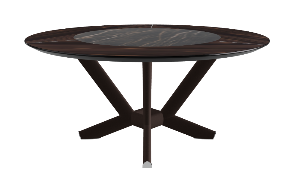 Cattelan Italia Planer Ker-Wood Round Dining Table 160