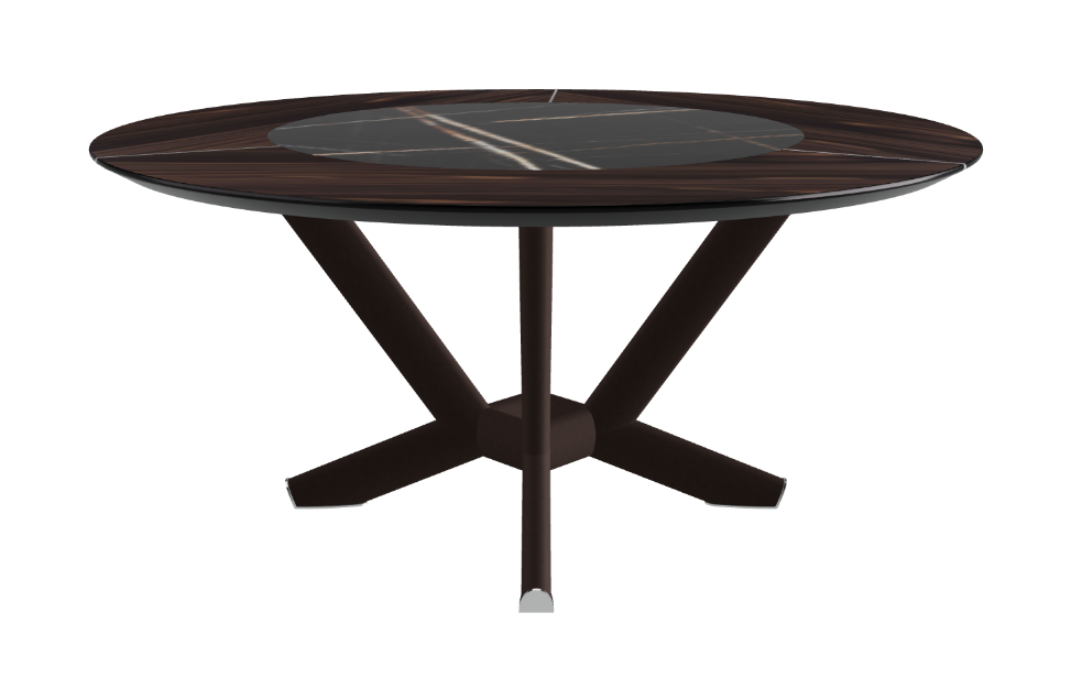 Cattelan Italia Planer Ker-Wood Round Dining Table 160