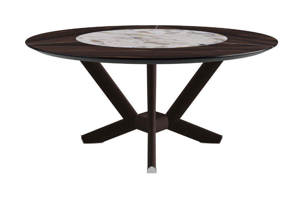 Cattelan Italia Planer Ker-Wood Round Dining Table 160