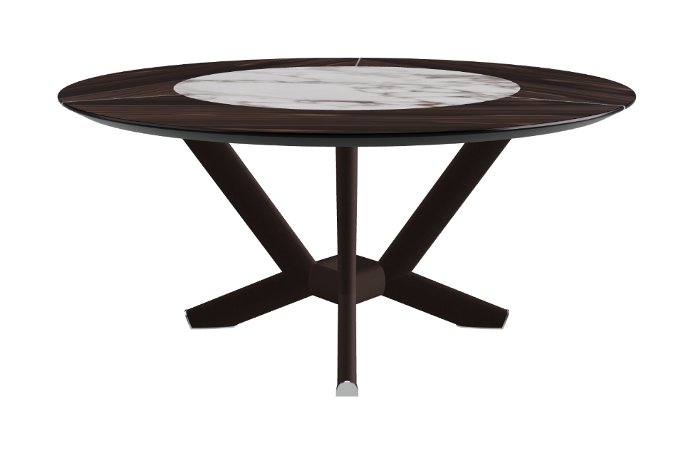 Cattelan Italia Planer Ker-Wood Round Dining Table 160