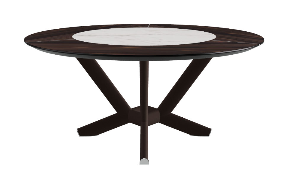 Cattelan Italia Planer Ker-Wood Round Dining Table 160