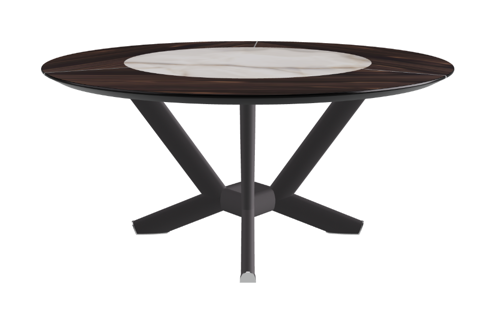Cattelan Italia Planer Ker-Wood Round Dining Table 160