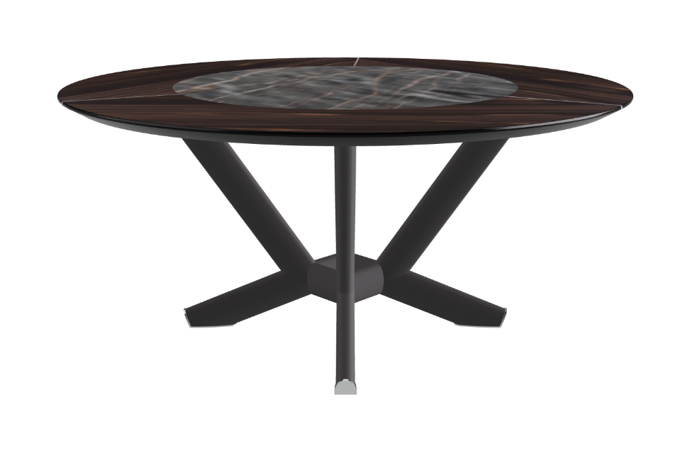 Cattelan Italia Planer Ker-Wood Round Dining Table 160
