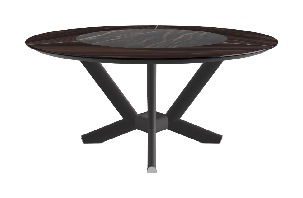 Cattelan Italia Planer Ker-Wood Round Dining Table 160