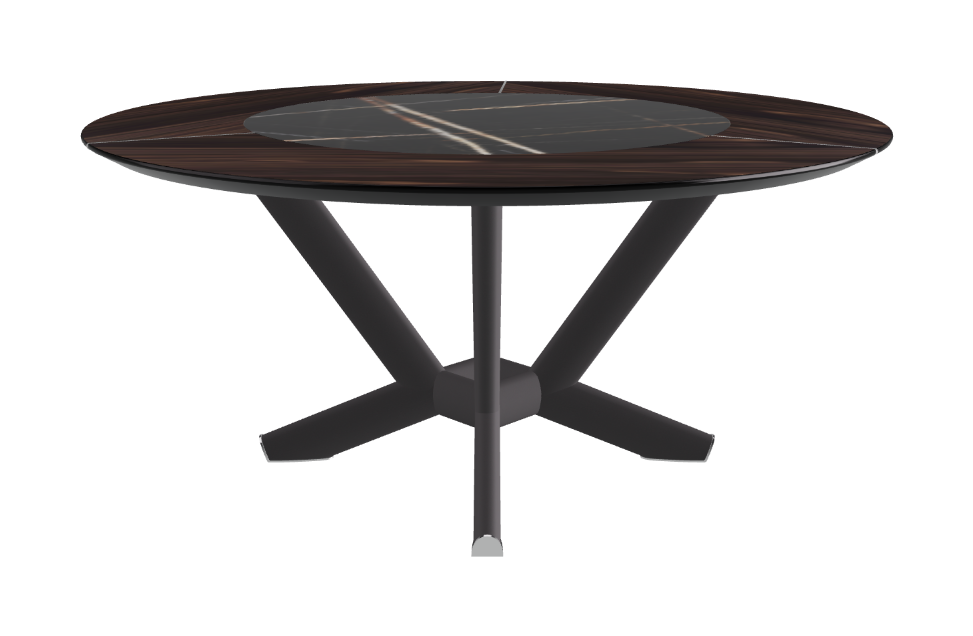Cattelan Italia Planer Ker-Wood Round Dining Table 160