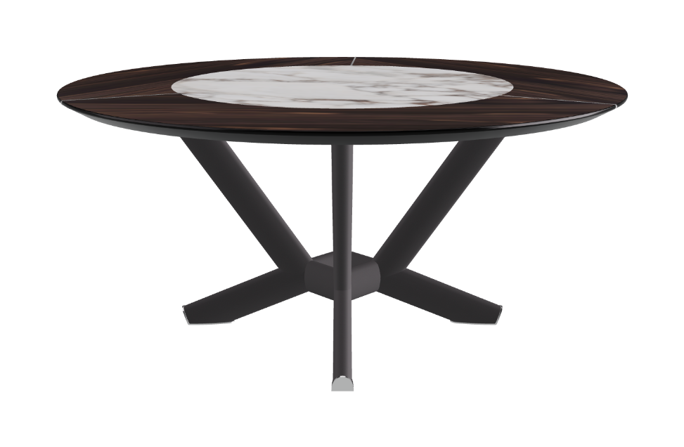 Cattelan Italia Planer Ker-Wood Round Dining Table 160
