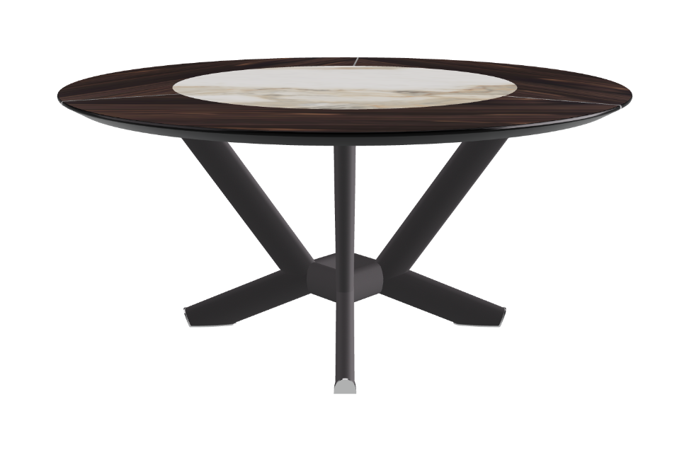 Cattelan Italia Planer Ker-Wood Round Dining Table 160