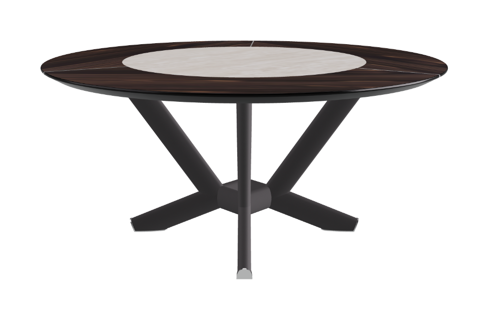 Cattelan Italia Planer Ker-Wood Round Dining Table 160
