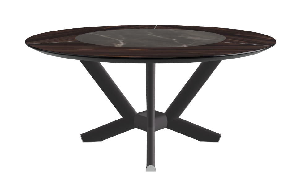 Cattelan Italia Planer Ker-Wood Round Dining Table 160