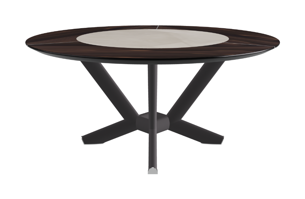 Cattelan Italia Planer Ker-Wood Round Dining Table 160
