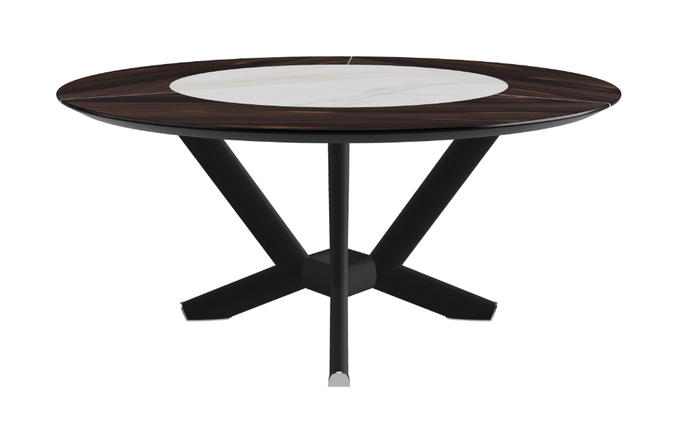 Cattelan Italia Planer Ker-Wood Round Dining Table 160