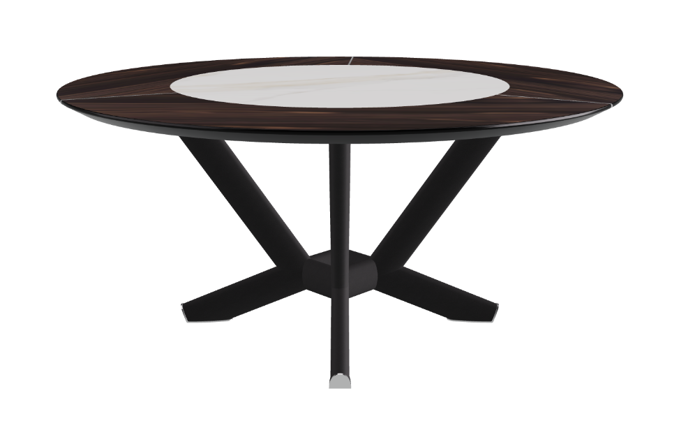 Cattelan Italia Planer Ker-Wood Round Dining Table 160