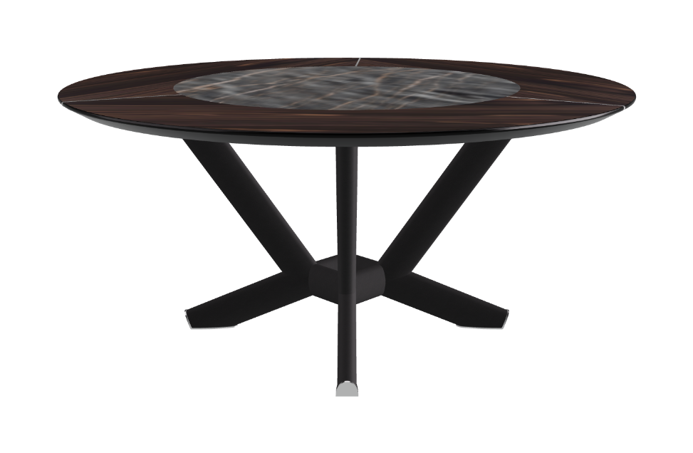 Cattelan Italia Planer Ker-Wood Round Dining Table 160