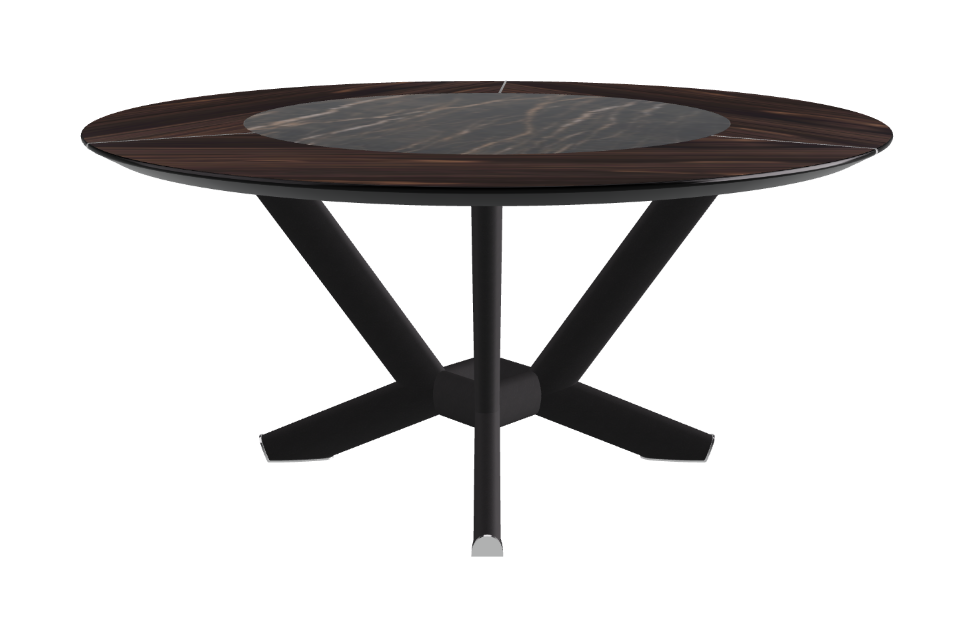 Cattelan Italia Planer Ker-Wood Round Dining Table 160