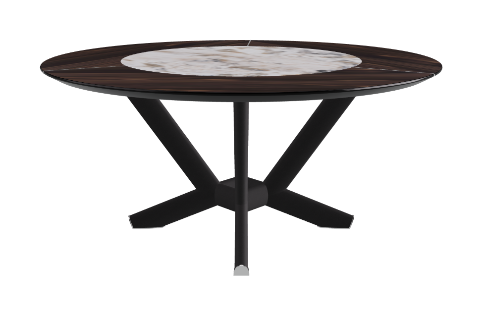 Cattelan Italia Planer Ker-Wood Round Dining Table 160