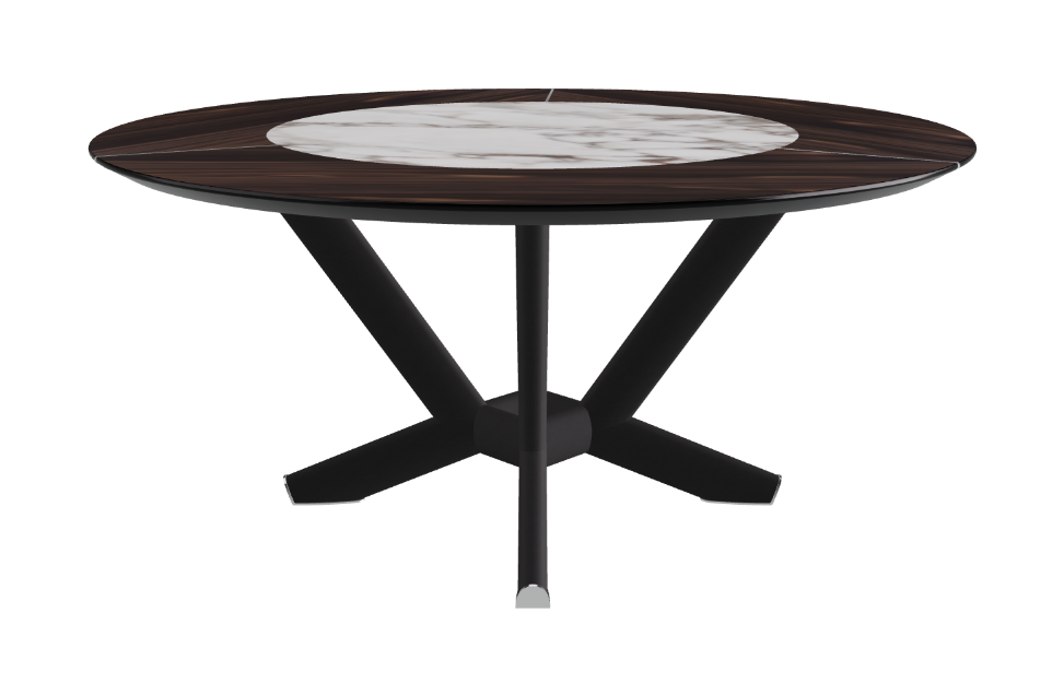 Cattelan Italia Planer Ker-Wood Round Dining Table 160