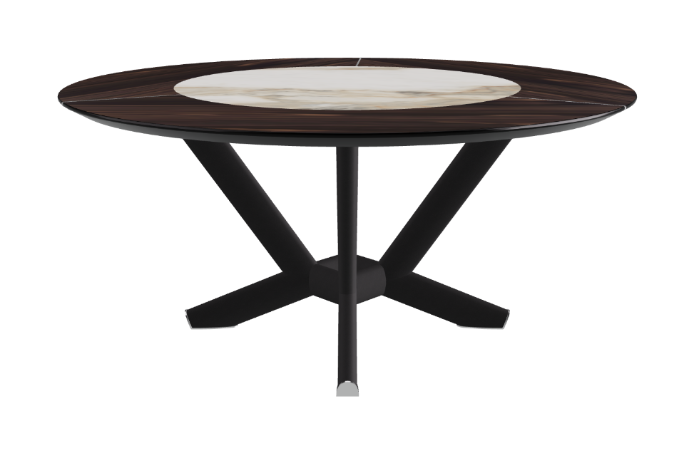Cattelan Italia Planer Ker-Wood Round Dining Table 160